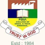 PSNA College Of Engineering & Technology, Dindigul 