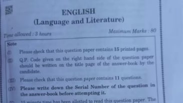 West Bengal: Images of Class 10 English question papers circulate on social media